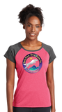 SDS/Ladies Heather On Heather Contender Scoop Neck Tee/LST362/