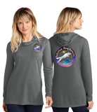 SDS/Sport Tek Women TriBlend Wicking Long Sleeve Hoodie/LST406/