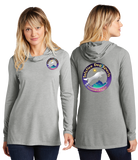 SDS/Sport Tek Women TriBlend Wicking Long Sleeve Hoodie/LST406/