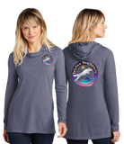 SDS/Sport Tek Women TriBlend Wicking Long Sleeve Hoodie/LST406/