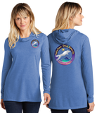 SDS/Sport Tek Women TriBlend Wicking Long Sleeve Hoodie/LST406/