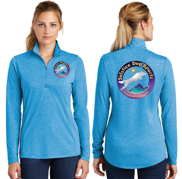 SDS/TriBlend Wicking Lightweight Quarter Zip Pullover/LST407/