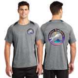 SDS/Sport Tek Heather Colorblock Contender Tee/ST361/