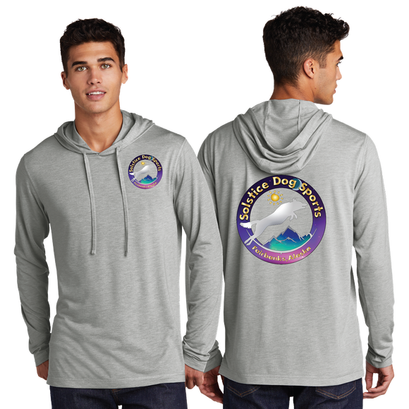 SDS/UniSex Sport Tek TriBlend Wicking Long Sleeve Hoodie /ST406/