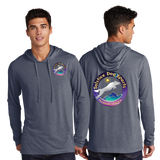 SDS/UniSex Sport Tek TriBlend Wicking Long Sleeve Hoodie /ST406/