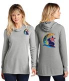 SEREG/Sport Tek Women TriBlend Wicking Long Sleeve Hoodie/LST406/