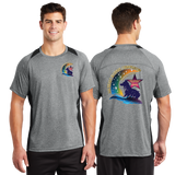 SEREG/Sport Tek Heather Colorblock Contender Tee/ST361/