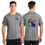 SEREG/Sport Tek Heather Colorblock Contender Tee/ST361/