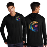 SEREG/UniSex Sport Tek TriBlend Wicking Long Sleeve Hoodie /ST406/