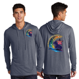 SEREG/UniSex Sport Tek TriBlend Wicking Long Sleeve Hoodie /ST406/