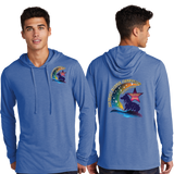 SEREG/UniSex Sport Tek TriBlend Wicking Long Sleeve Hoodie /ST406/