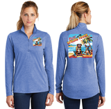 SPRING/TriBlend Wicking Lightweight Quarter Zip Pullover/LST407/