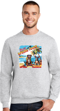 SPRING/Port & Co Crew neck Sweatshirt/PC78