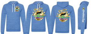 SUNCUP24/JERZEES Snow Heather French Terry Raglan Hooded Sweatshirt/90MR