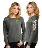 SWAT24/Women Featherweight French Terry Long Sleeve Crewneck/DT672