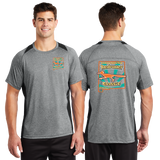 SWAT24/Sport Tek Heather Colorblock Contender Tee/ST361/