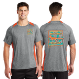 SWAT24/Sport Tek Heather Colorblock Contender Tee/ST361/