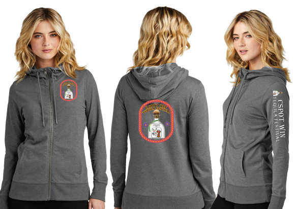TEQ24/Women Featherweight French Terry Full Zip Hoodie/DT673