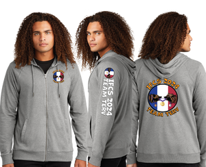 TERV24/Featherweight French Terry Full Zip Hoodie/DT573