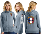 TERV24/Women Featherweight French Terry Full Zip Hoodie/DT673