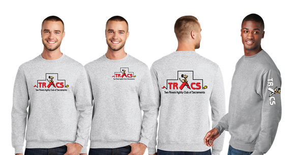 TRACS/Port & Co Crew neck Sweatshirt/PC78