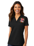 TTERV/ Port Authority Ladies C FREE Cotton Blend Pique Polo/LK867