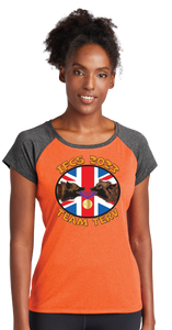 TTERV/Ladies Heather On Heather Contender Scoop Neck Tee/LST362/