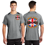 TTERV/Sport Tek Heather Colorblock Contender Tee/ST361/