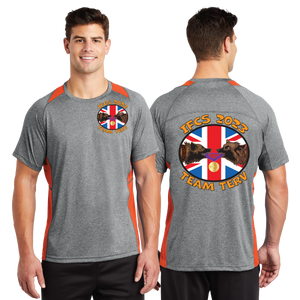 TTERV/Sport Tek Heather Colorblock Contender Tee/ST361/