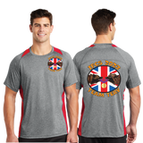TTERV/Sport Tek Heather Colorblock Contender Tee/ST361/