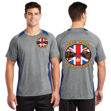 TTERV/Sport Tek Heather Colorblock Contender Tee/ST361/