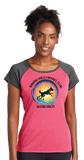 TVKC/Ladies Heather On Heather Contender Scoop Neck Tee/LST362/