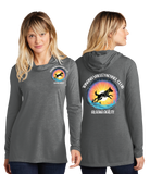 TVKC/Sport Tek Women TriBlend Wicking Long Sleeve Hoodie/LST406/