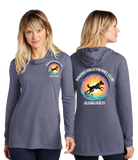 TVKC/Sport Tek Women TriBlend Wicking Long Sleeve Hoodie/LST406/