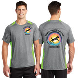 TVKC/Sport Tek Heather Colorblock Contender Tee/ST361/