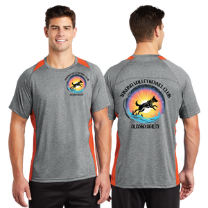 TVKC/Sport Tek Heather Colorblock Contender Tee/ST361/