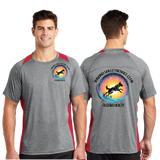 TVKC/Sport Tek Heather Colorblock Contender Tee/ST361/