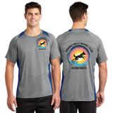 TVKC/Sport Tek Heather Colorblock Contender Tee/ST361/