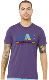 UDAC/UniSex Tri Blend T Shirt SOFTEST Cotton Feel on the Market/3413/