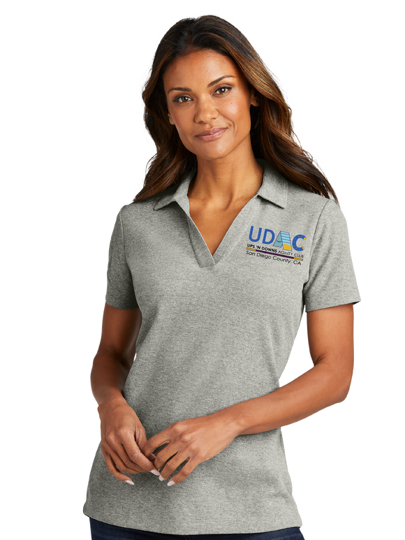 UDAC/ Port Authority Ladies C FREE Cotton Blend Pique Polo/LK867