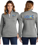 UDAC/Ladies 9oz Quarter Zip Sweatshirt/LST253/