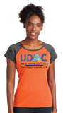 UDAC/Ladies Heather On Heather Contender Scoop Neck Tee/LST362/