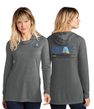 UDAC/Sport Tek Women TriBlend Wicking Long Sleeve Hoodie/LST406/