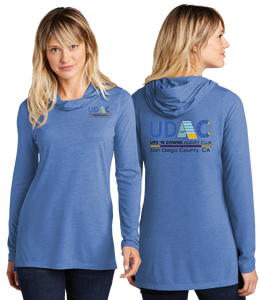 UDAC/Sport Tek Women TriBlend Wicking Long Sleeve Hoodie/LST406/