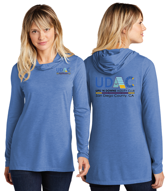 UDAC/Sport Tek Women TriBlend Wicking Long Sleeve Hoodie/LST406/