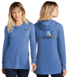 UDAC/Sport Tek Women TriBlend Wicking Long Sleeve Hoodie/LST406/