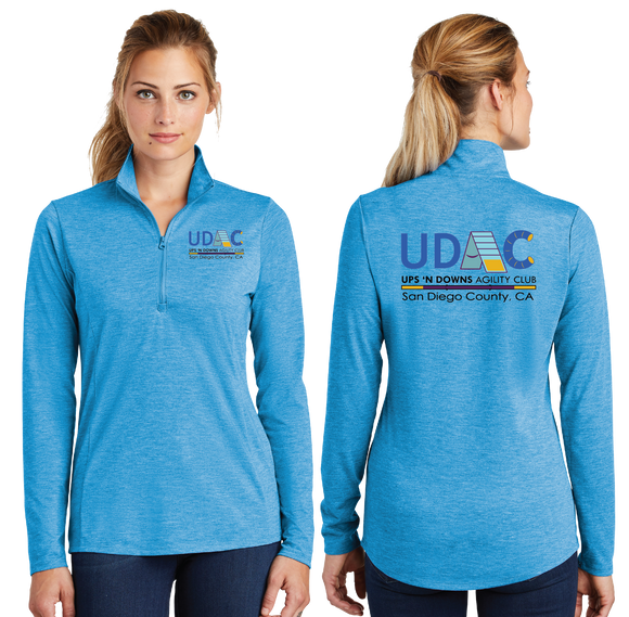 UDAC/TriBlend Wicking Lightweight Quarter Zip Pullover/LST407/