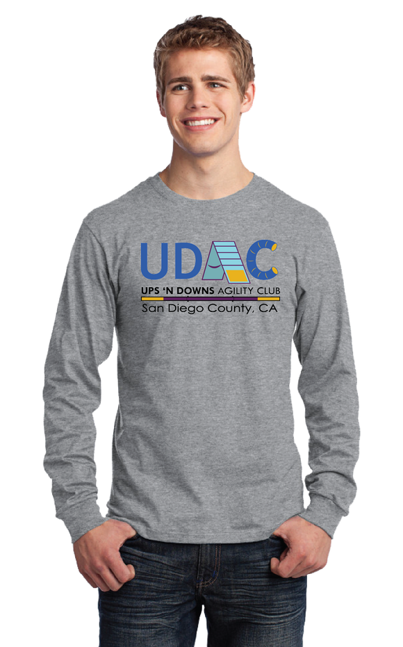 UDAC/Port and Co Long Sleeve Core Cotton Tee/PC54LS/