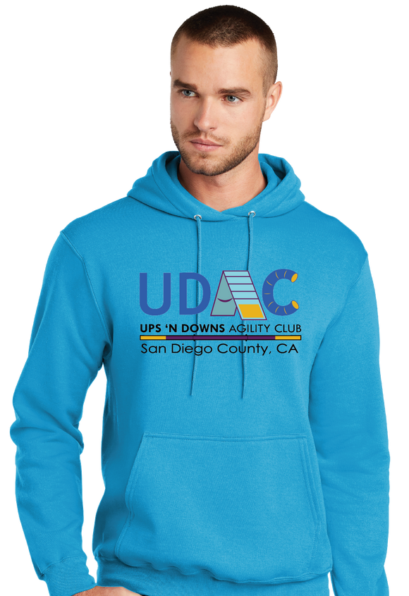 UDAC/Port and Company Core Fleece Pullover Hooded Sweatshirt/PC78H/