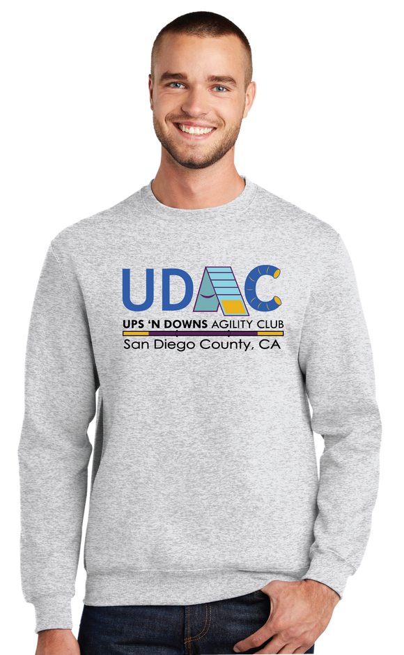UDAC/Port & Co Crew neck Sweatshirt/PC78